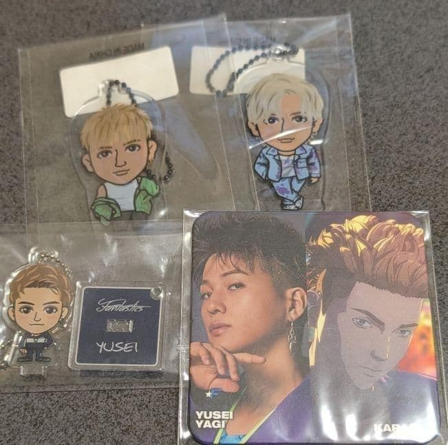 八木勇征 FANTASTICS BOT セット クリアチャーム ミニアクスタ - メルカリ