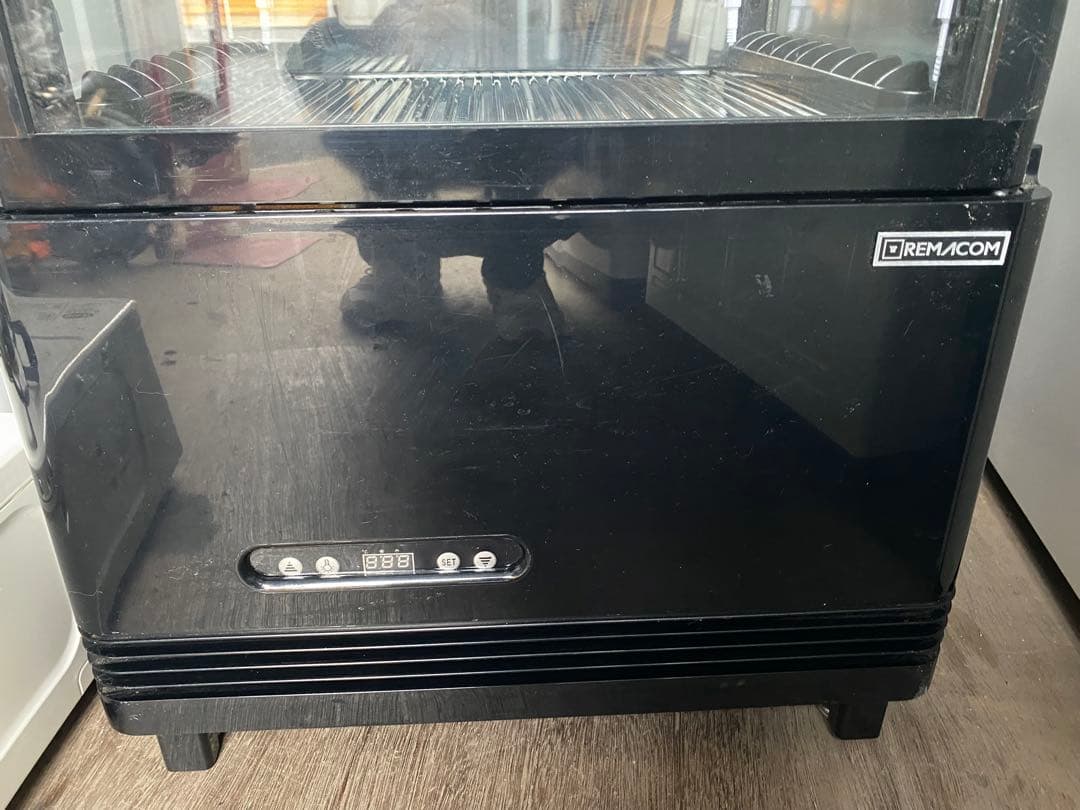 近隣地域限定送料無料❗️ レマコム 4面ガラス 冷蔵ショーケース 卓上型