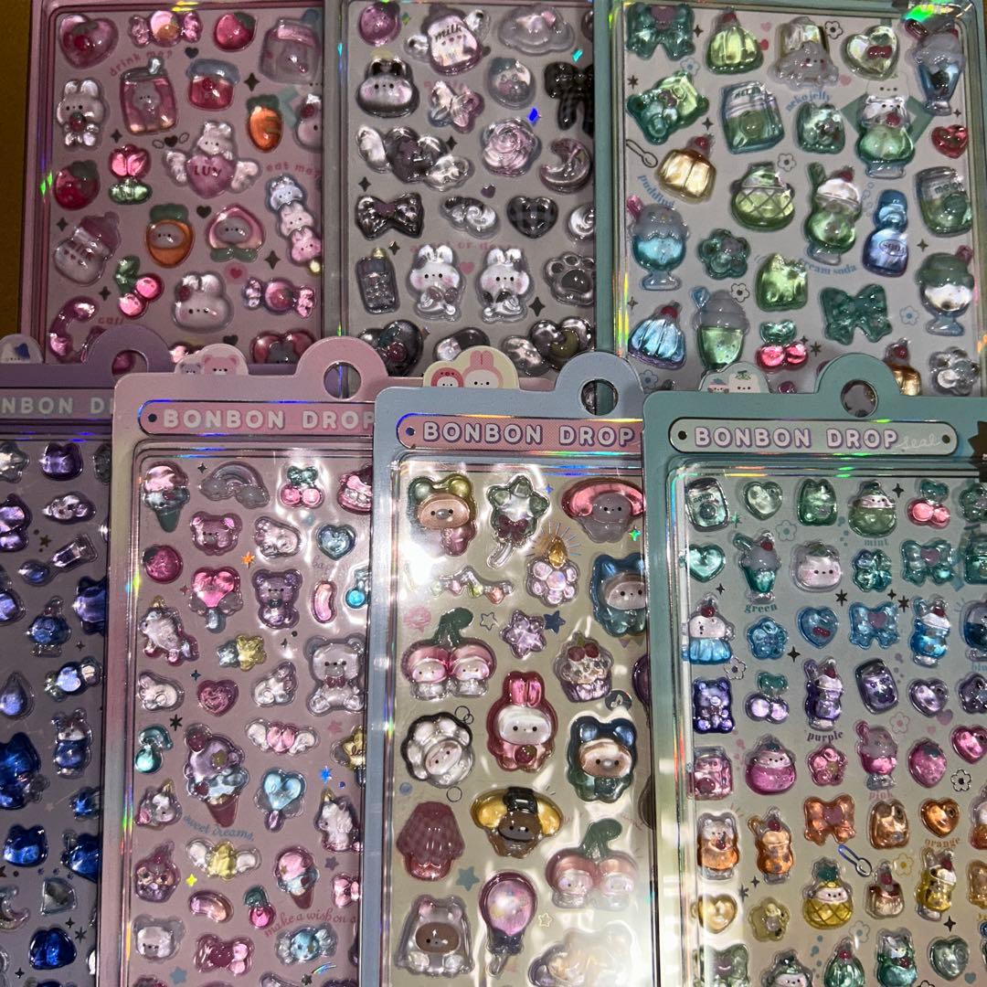 新作，爆買い】 ボンボンシール ボンボンドロップシール まとめ売り