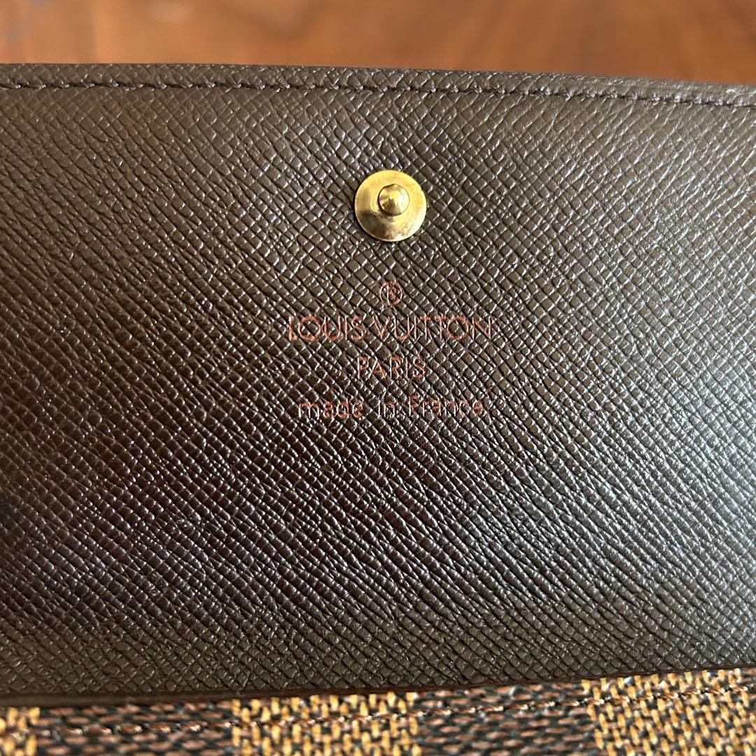 LOUIS VUITTON ダミエ　財布 スナップボタン　SP0957