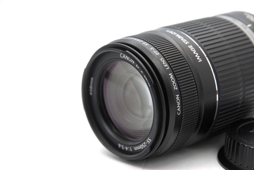 Canon EF-S 55-250mm IS 望遠 手ブレ補正 初心者おすすめ - メルカリ