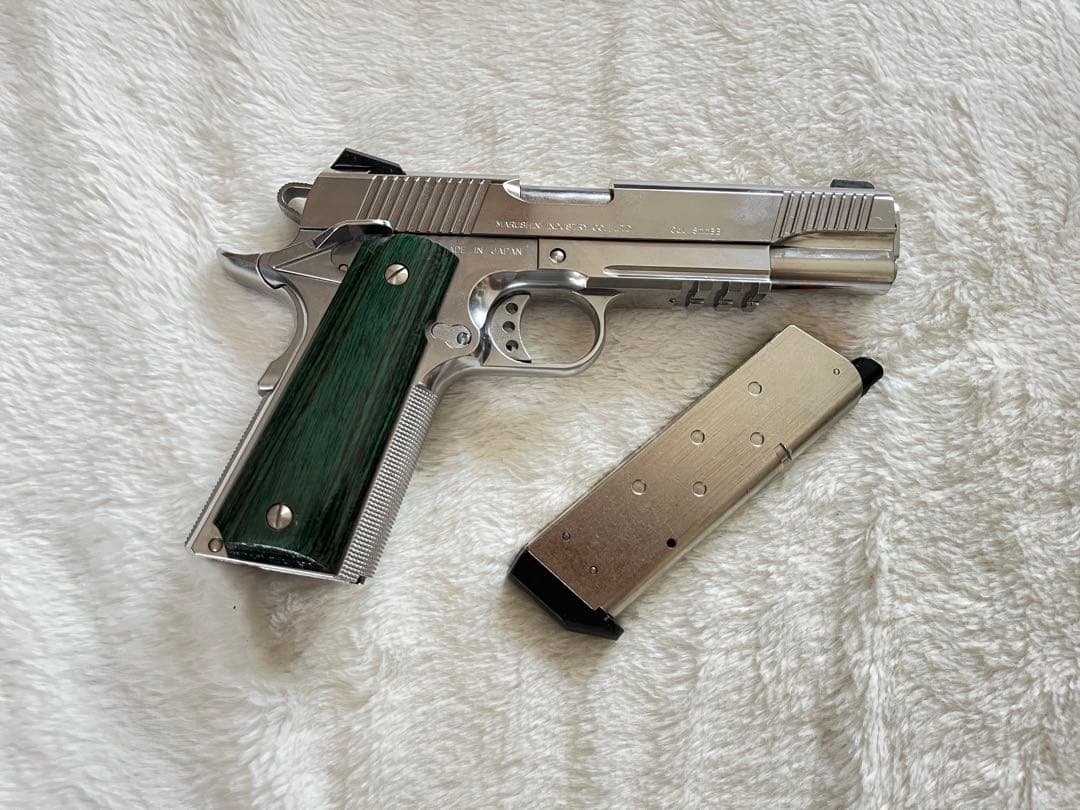 マルシン M1911-A1 TRP Satinet Silver 8mmガスガン