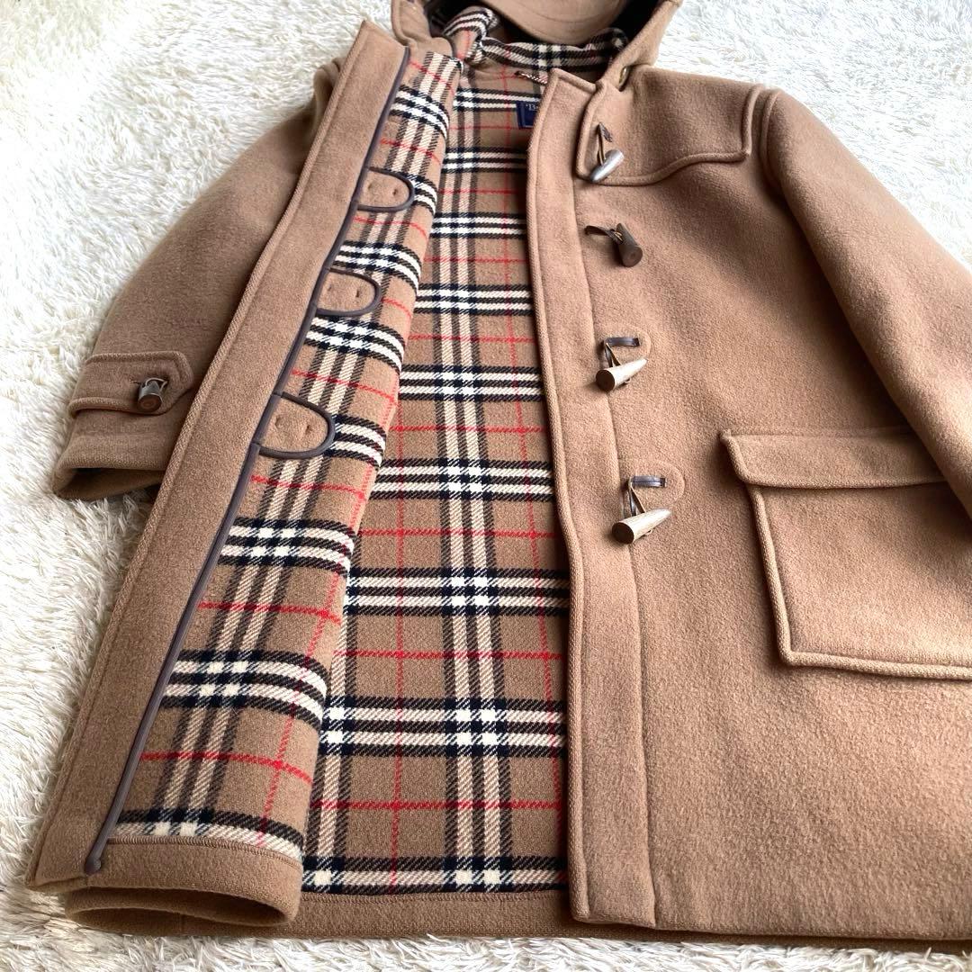 ✨美品】Burberry ダッフルコート キャメル 総ノバチェック