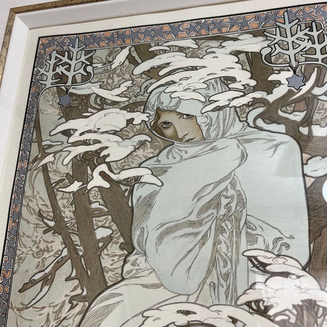 最新 アルフォンス・ミュシャのリトグラフ 名画復刻 複製版画～STUDIO