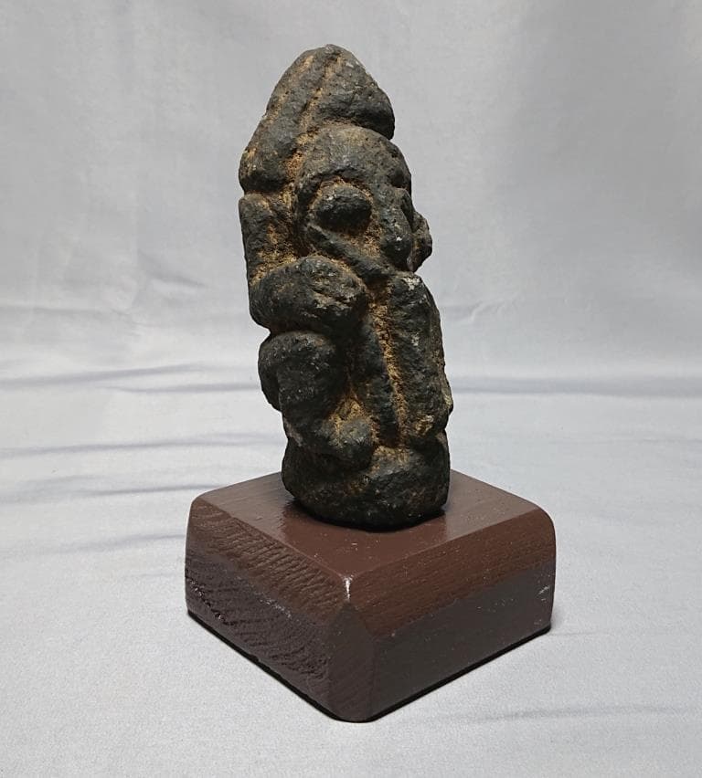 コレクター収集品 メキシコ マヤ文明 石像 （出土品）（B） メキシコ