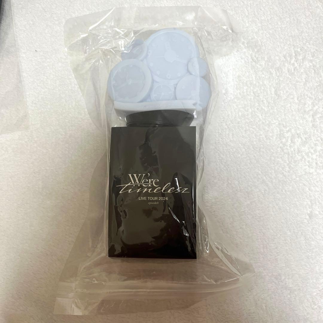 timelesz タイムレス ペンライト 菊池風磨 うちわ 銀テープ - メルカリ