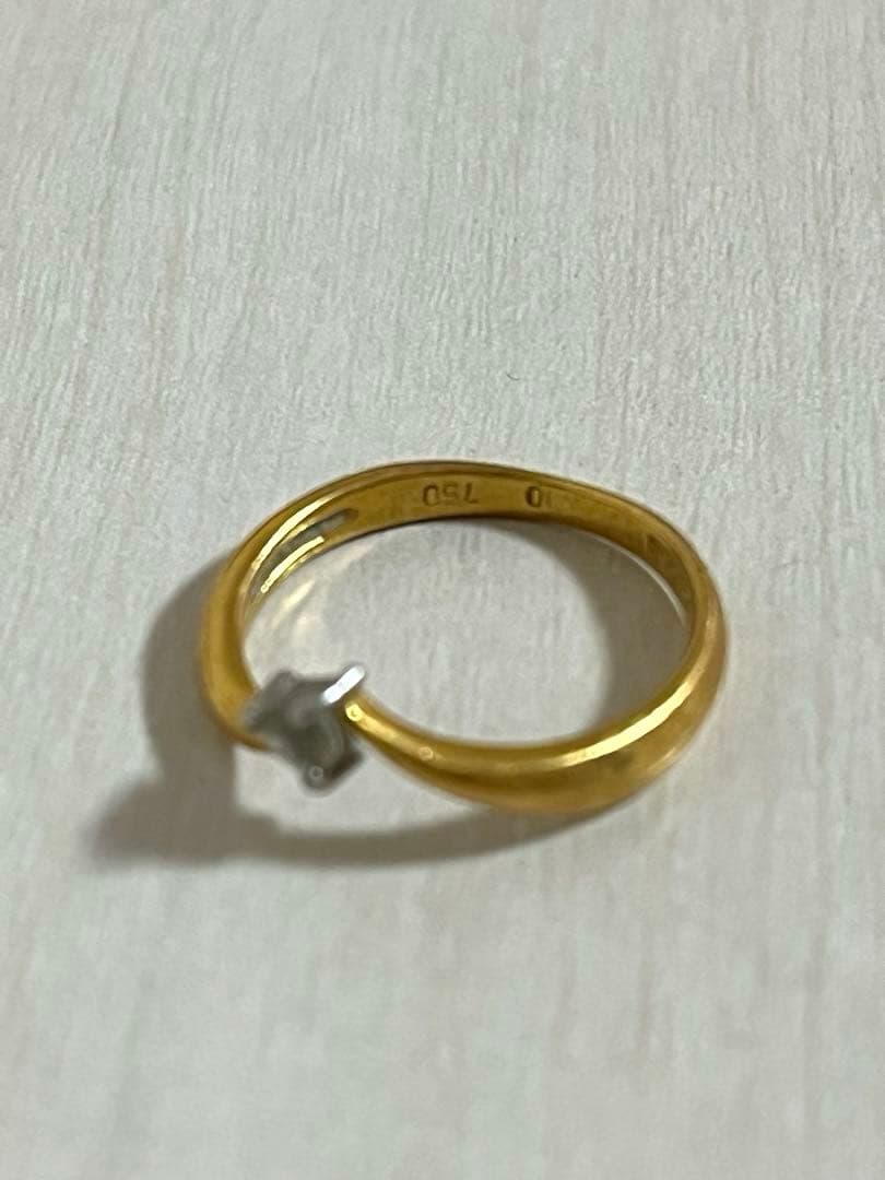 M*A様 【希少】renoma レノマ K18 ダイヤ リング 0.10ct 1