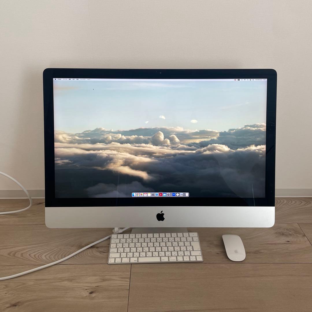 Apple iMac 27インチ ワイヤレスキーボード・マウス付き