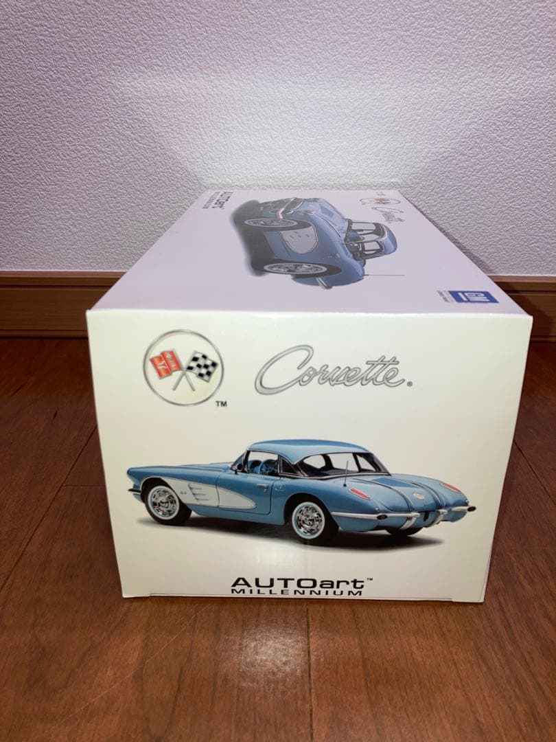 AUTOart Corvette C1 1:18 オープンカー ブルーメタリック