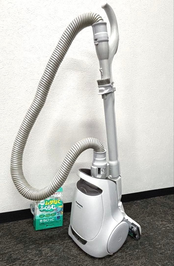 パナソニック 紙パック式電気掃除機 MC-PA110G-W(2018年製) 生活家電