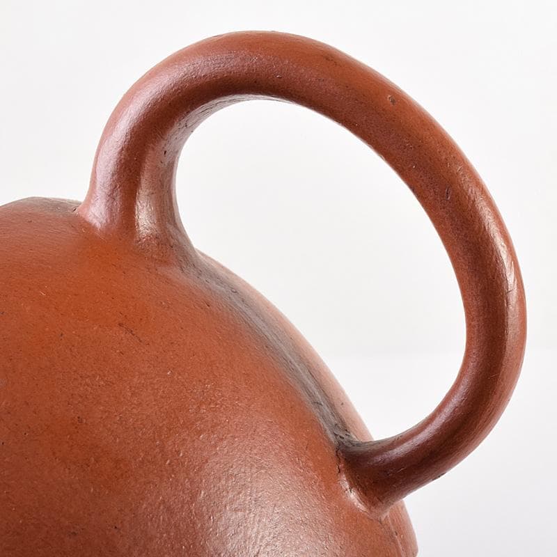 中国孟臣製君子之交談如水紫砂朱泥急須茶壷CR7876