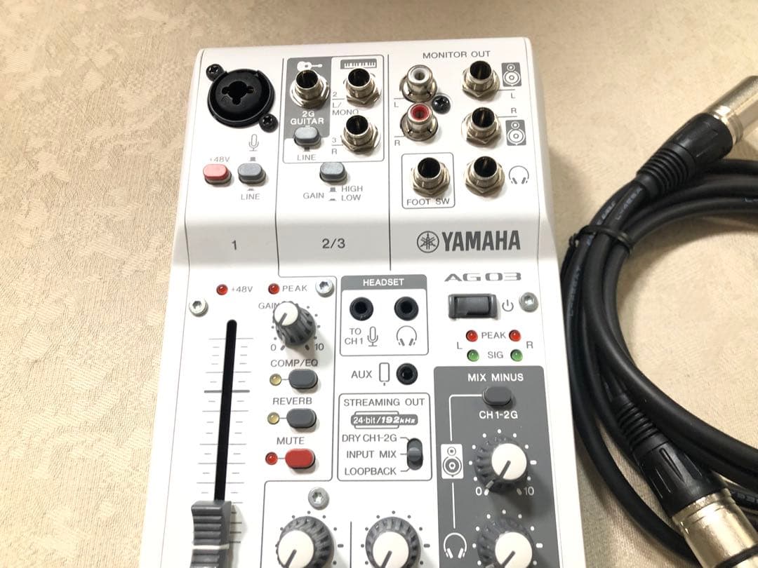 YAMAHA AG03 mk2 ミキサー ヤマハ