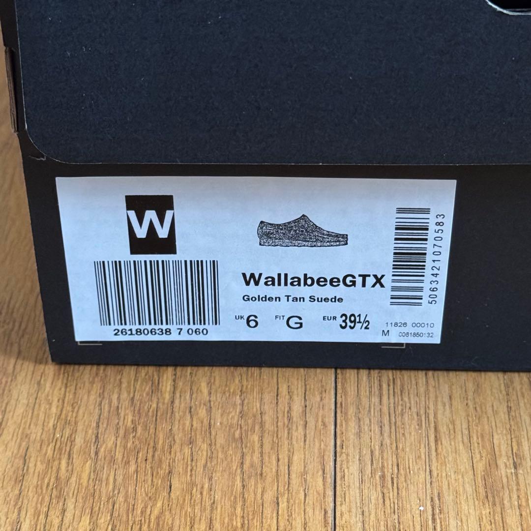 【最終値下げ】Clarks ワラビー GORE-TEX モカシン ベージュUK6