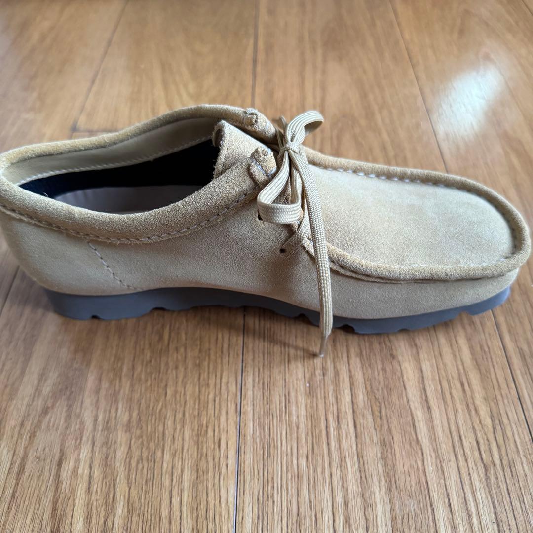 【最終値下げ】Clarks ワラビー GORE-TEX モカシン ベージュUK6