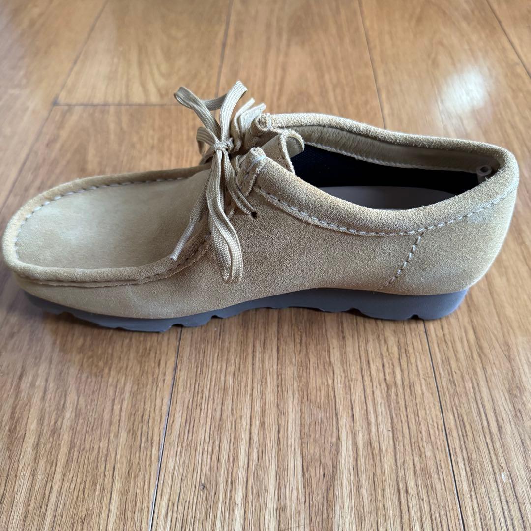 【最終値下げ】Clarks ワラビー GORE-TEX モカシン ベージュUK6