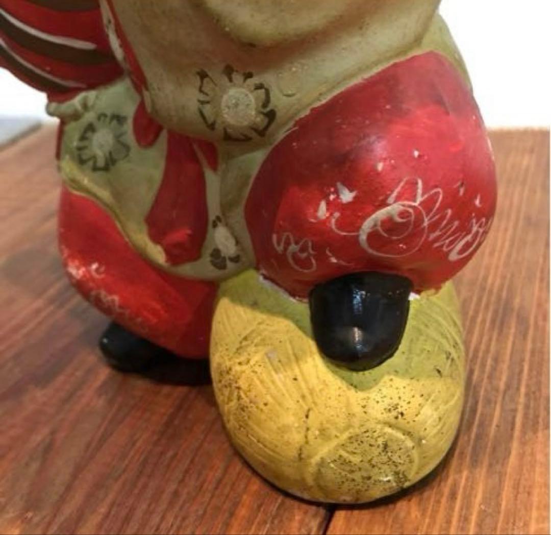 美品　年代物　陶器　恵比寿さま　縁起物　置物　　オブジェ