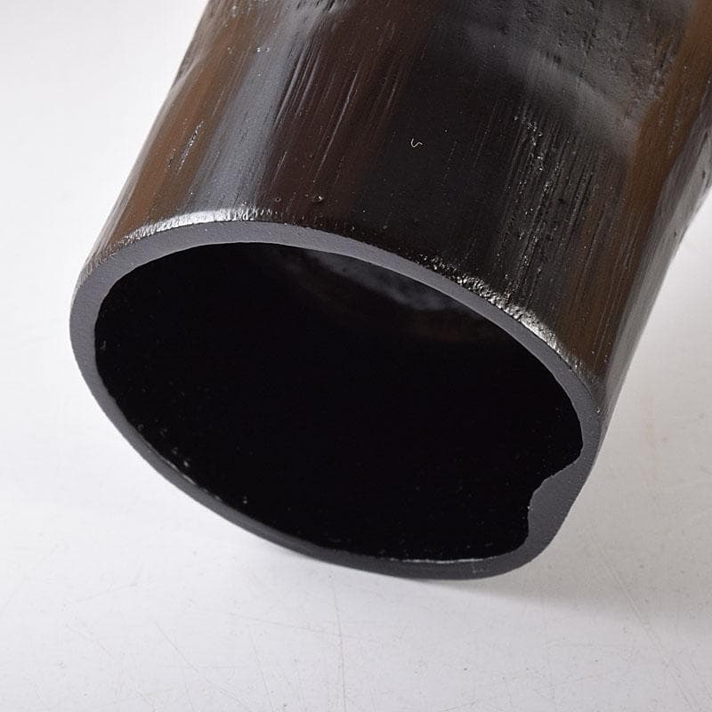 茶道具 平安 竹美斎造 円能斉好 経筒形籠花入 共布共箱 M R8053 - メルカリ