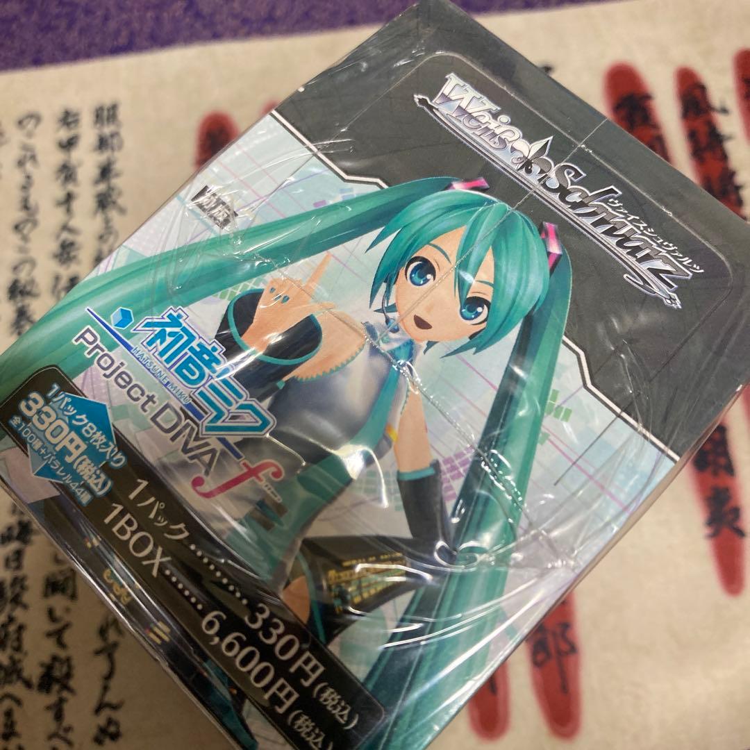 ヴァイスシュヴァルツ 初音ミクF 初版 新品未開封1box ボックス - メルカリ