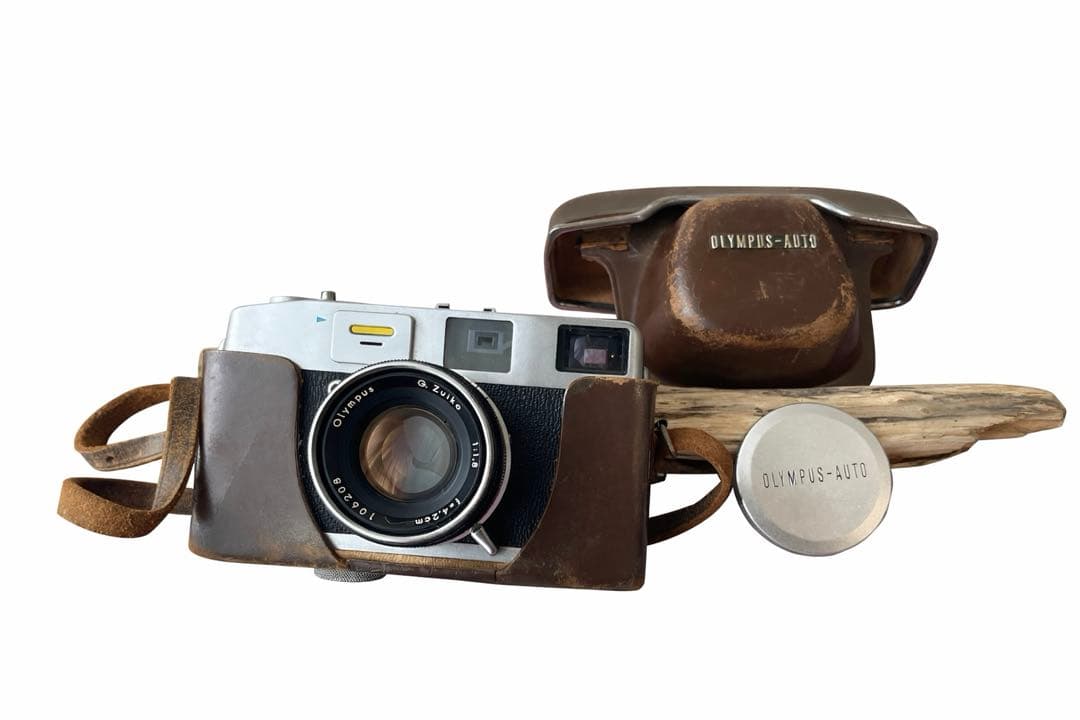 OLYMPUS AUTO フィルムカメラ Q.ZUIKO レンズ付き フィルムカメラのOLYMPUS OM-1＋G.ZUIKO AUTO-S 55mm F1.2を貰った