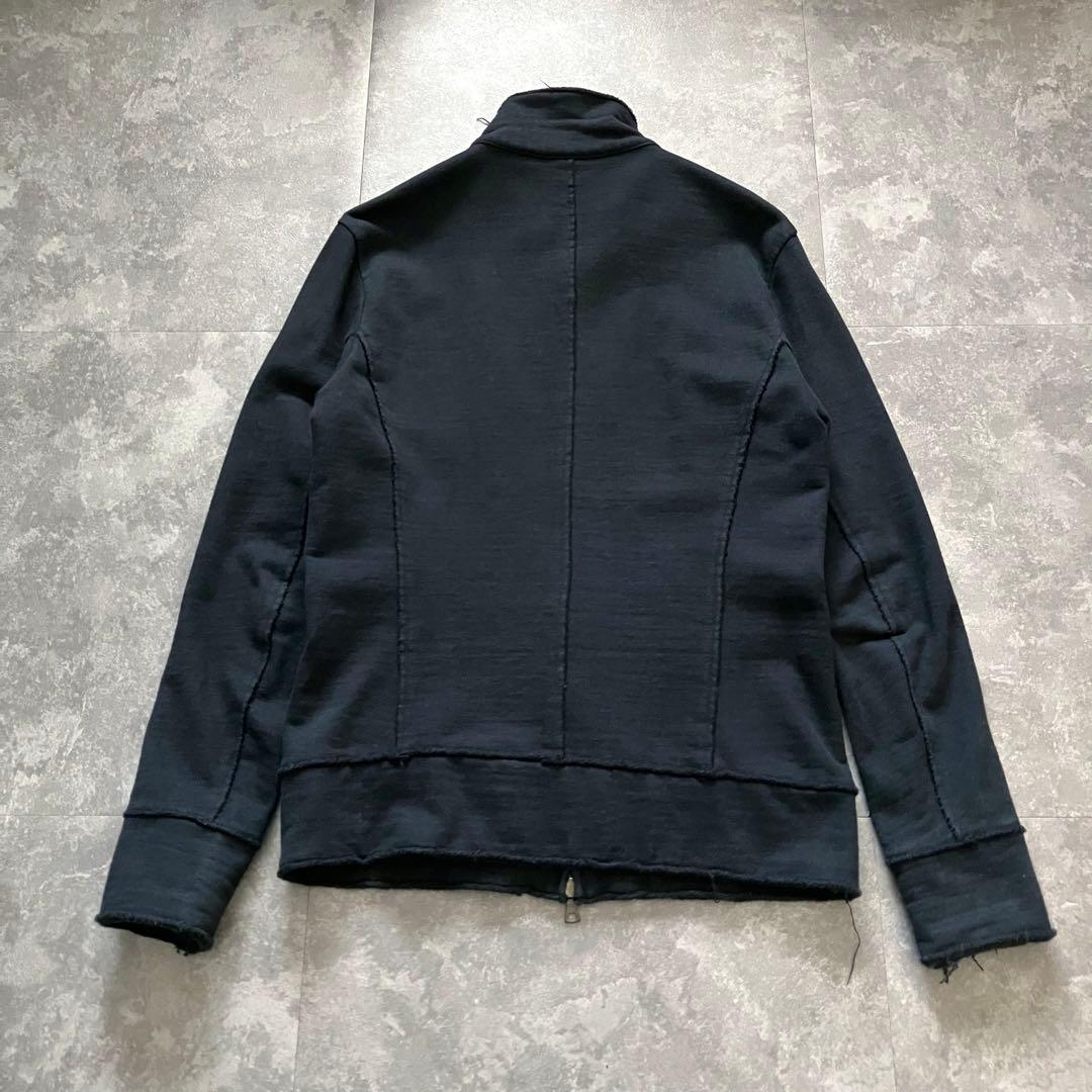 wjk stand track jacket black Y2K 裏毛 13ss