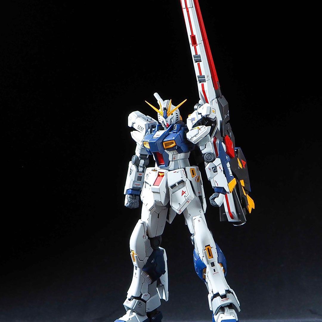 RG 1/144 νガンダム 全塗装 完成品 ニューガンダム 逆襲のシャア