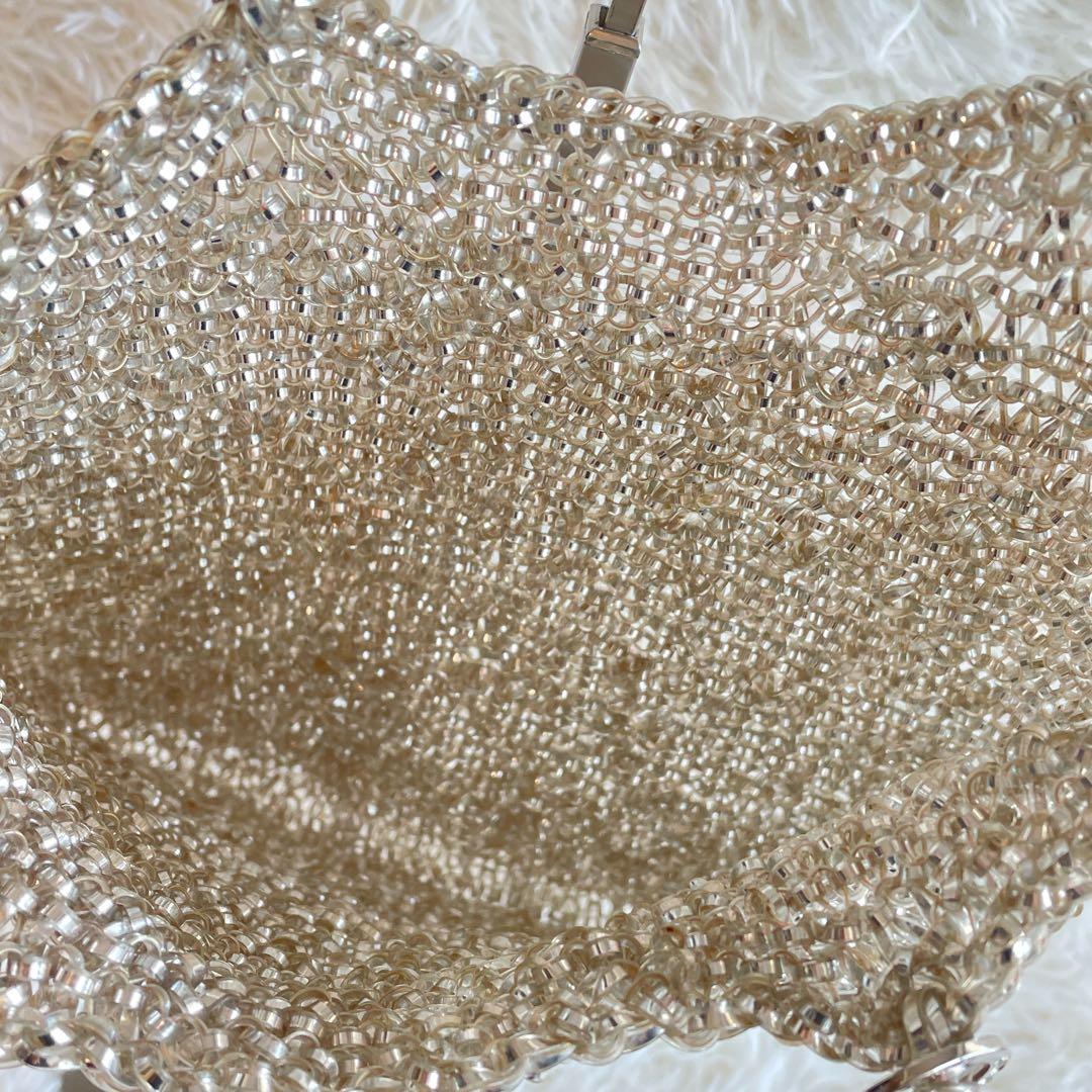 美品✨アンテプリマ ANTEPRIMA ワイヤーバッグ　シルバー