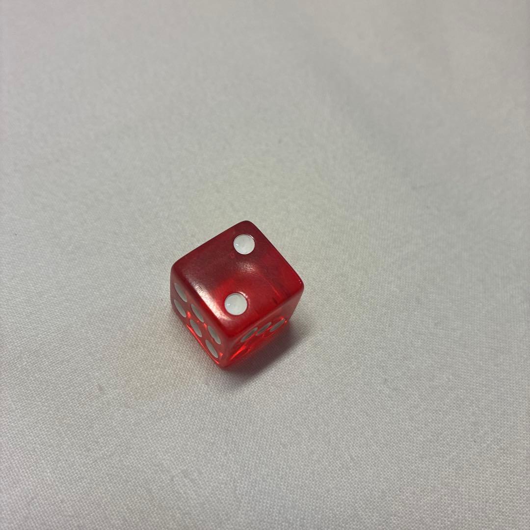 赤いサイコロ