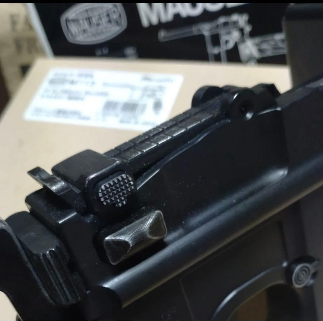 マルシン　モーゼルM712　モデルガン　ブローバック　　完成品　元箱・説明書付き