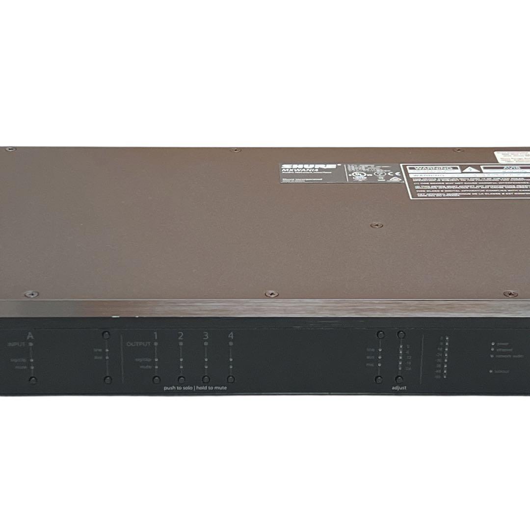 SHURE オーディオネットワークインターフェースバウンダリー型ワイヤレス送信機