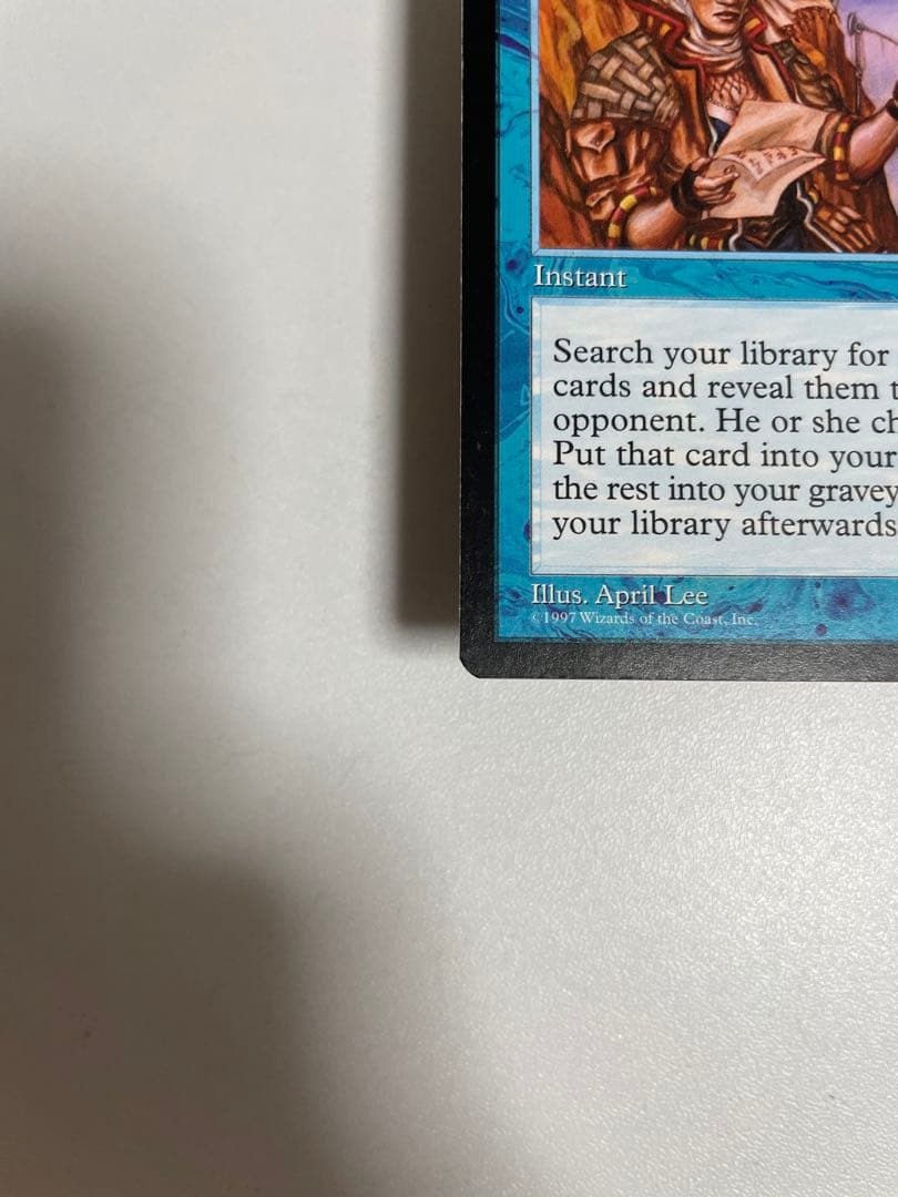 Intuition 直観 英語版 マジック：ザ・ギャザリング MTG - メルカリ