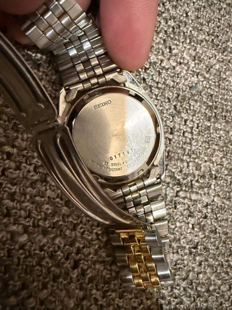 SEIKOファイブ　自動巻き時計　ジャンク