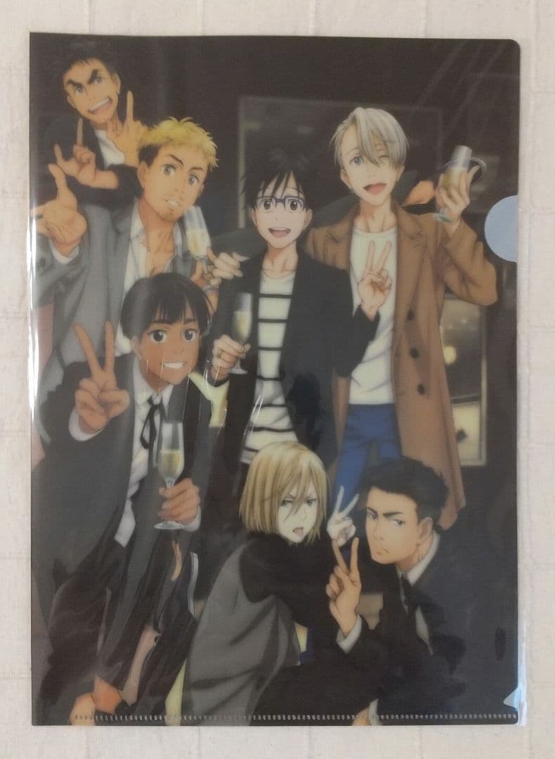 ユーリ!!! on ICE MUSEUM クリアファイル＆ブロマイドセット TVアニメ