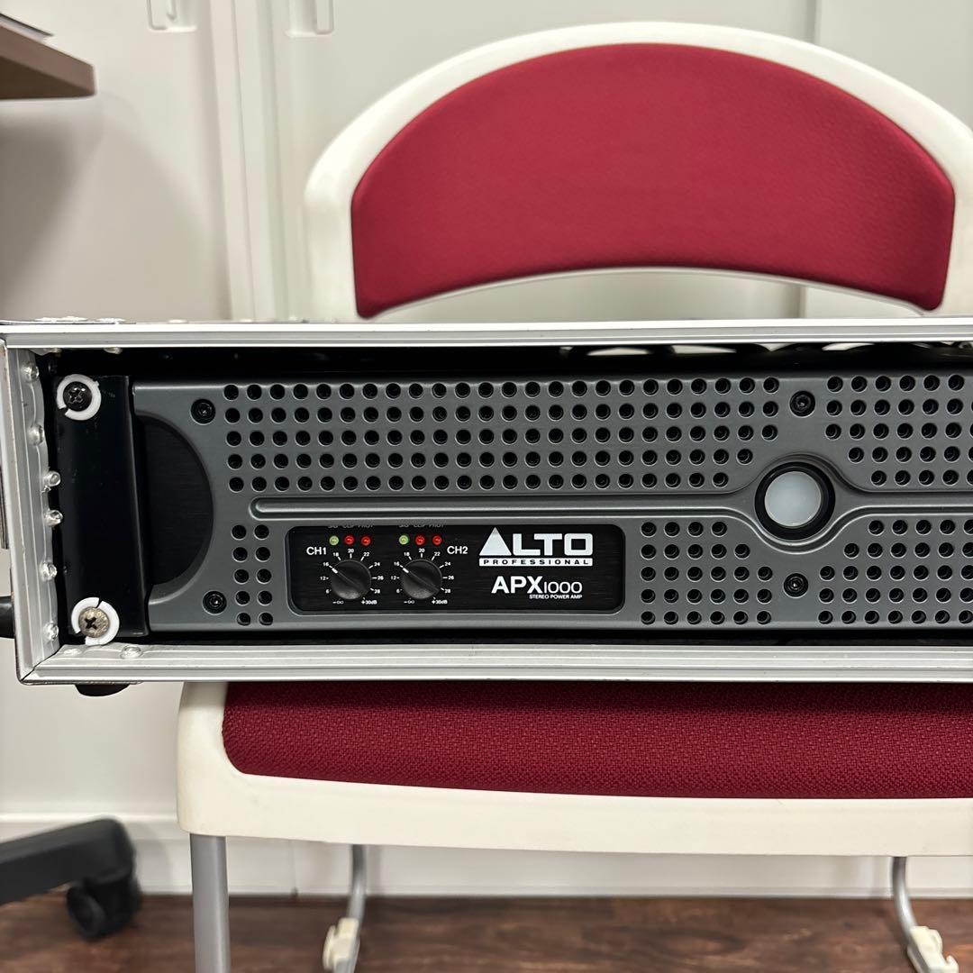 ひ*り様 ALTO ステレオ パワーアンプ 2チャンネル1000W 音響機器AP