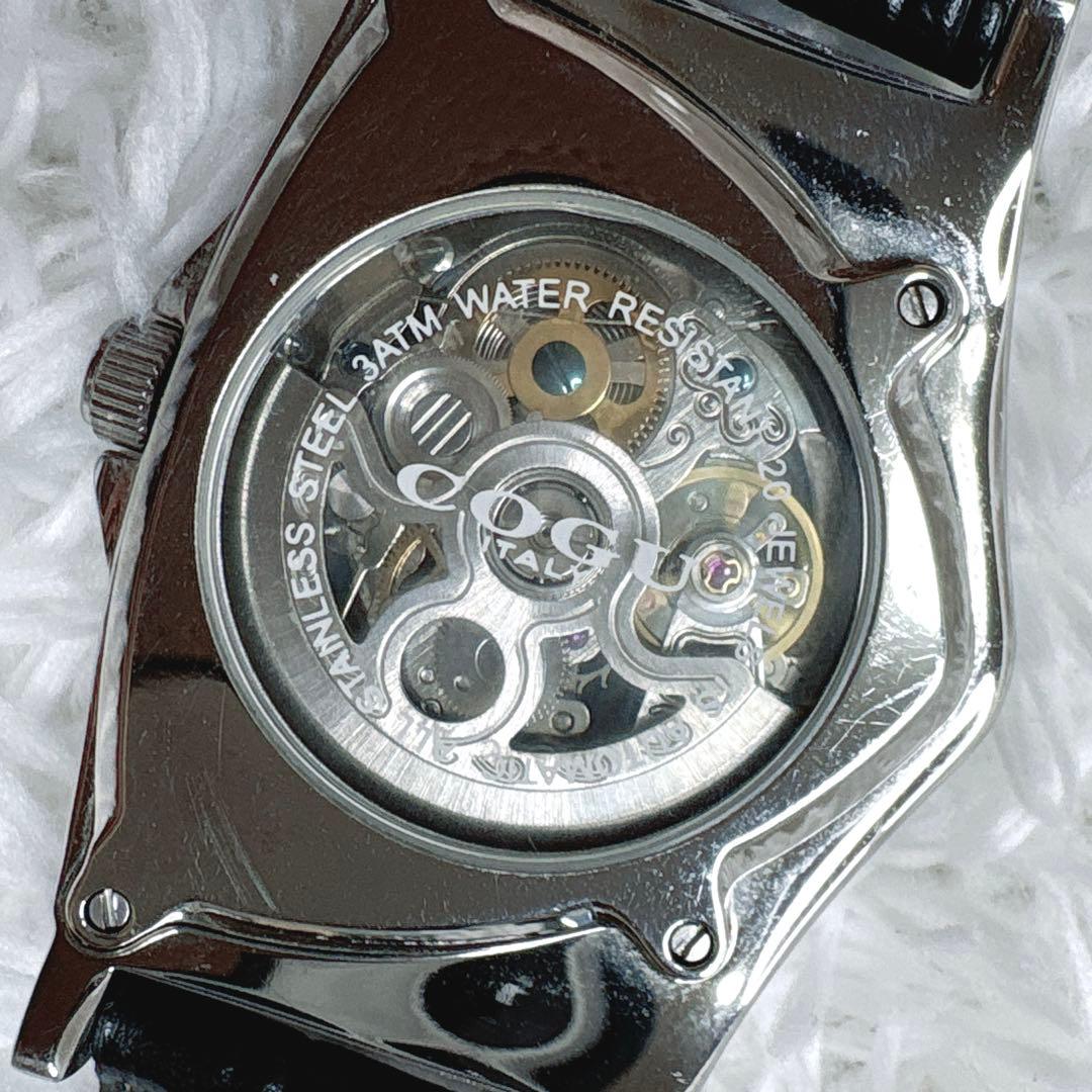 COGU ITALY 自動巻き スケルトン 裏スケ オートマチック ベンチュラ型