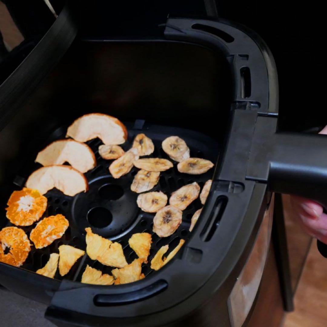 ノンフライヤー フライヤー 電気 6.3L 大容量 エアフライヤー レシピ本付