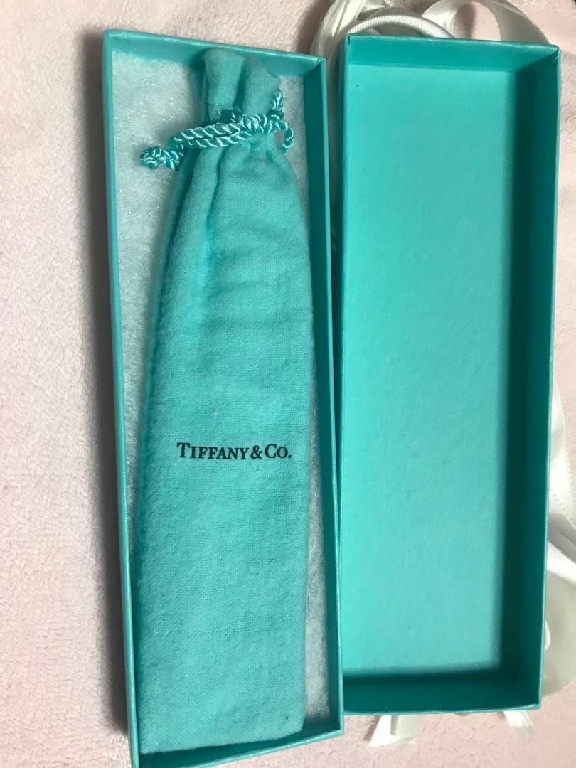 未使用箱付☆Tiffany & Co. ボールペン ティファニーブルー送料込