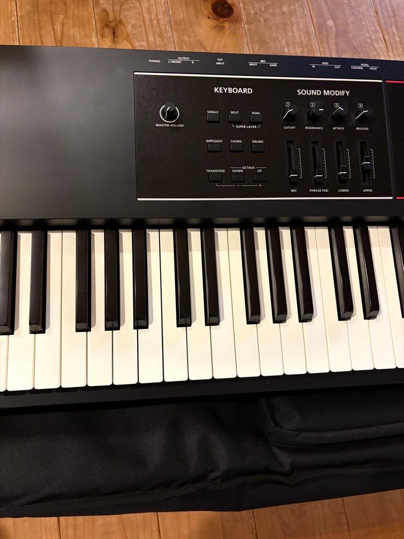 Juno-d8 純正ケース、CANAREケーブル付き Roland JUNO-Di