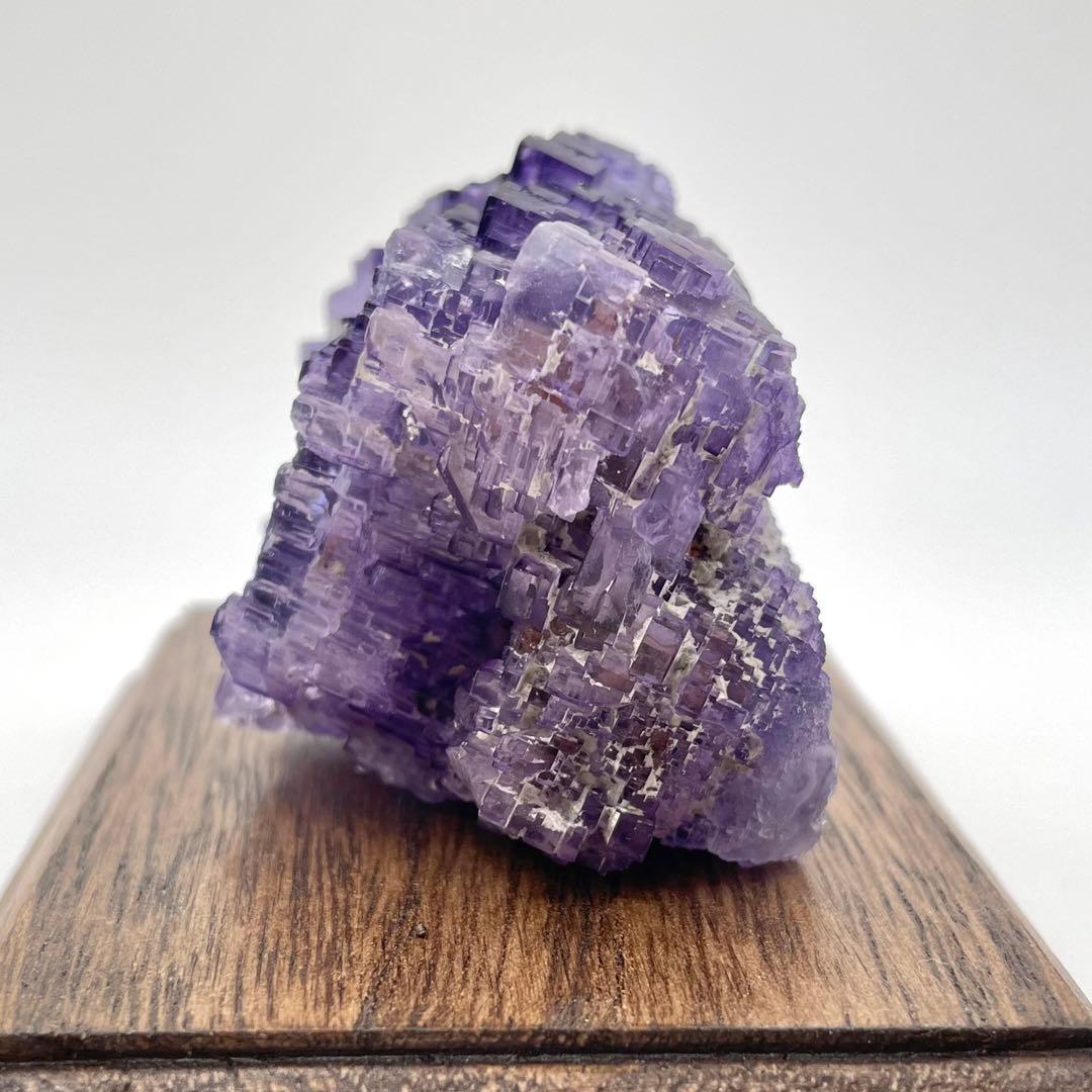 中国 新疆ウイグル自治区産 フローライト 鉱物標本 ウイグル自治区