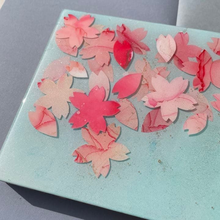 アルコールインクアート（インテリアパネル）