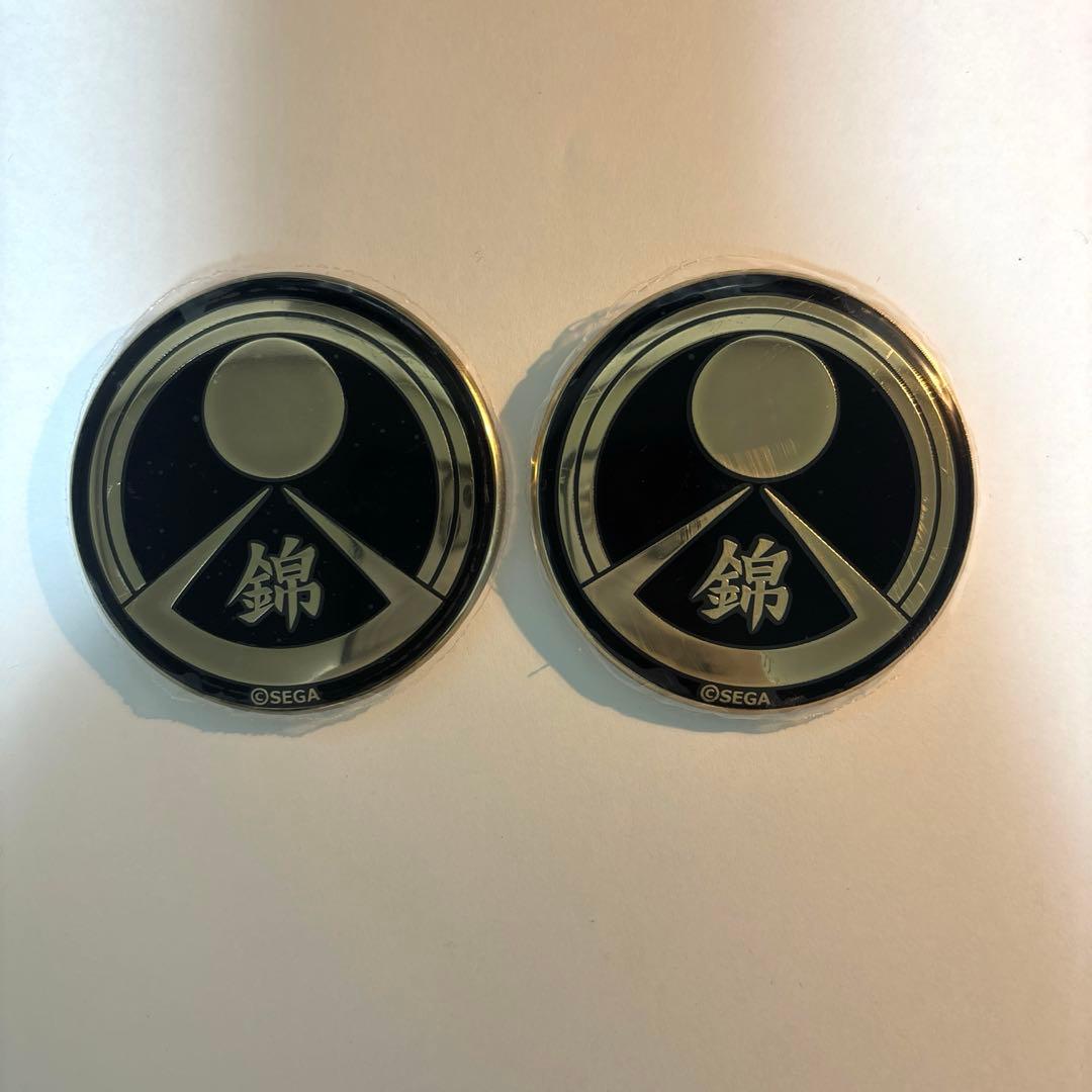 龍が如く20周年記念金メッキ代紋缶バッジ 錦山組 - メルカリ