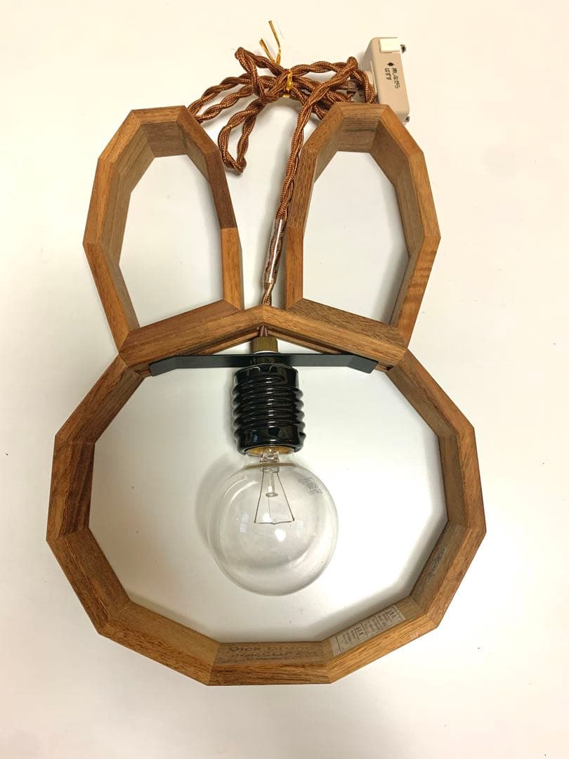 ミッフィーウッドフレームライト Dick Bruna×studioCLIPコラボ