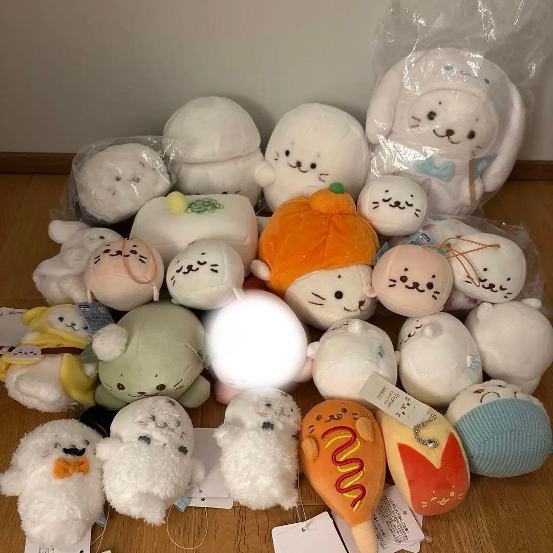 しろたん ぬいぐるみ まとめ売り 不二屋 シナモン サンリオ くじ