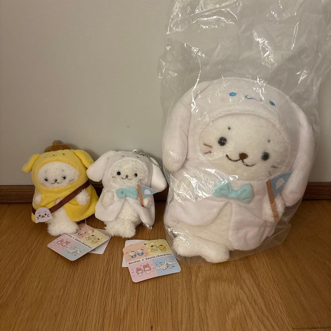 しろたん ぬいぐるみ まとめ売り 不二屋 シナモン サンリオ くじ