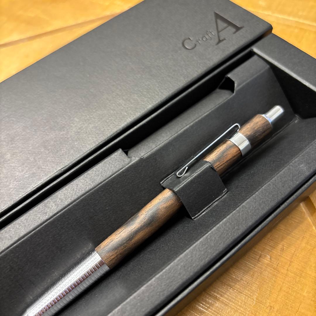 最終値下げCraftA クラフトエー 製図用シャープペン MP201 黒柿 - メルカリ