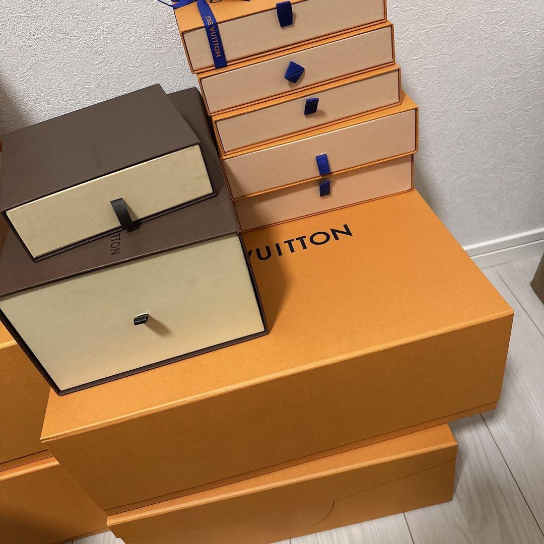 ルイヴィトン 空箱 セット シューズ バッグ 財布 大 中 小 マグネット