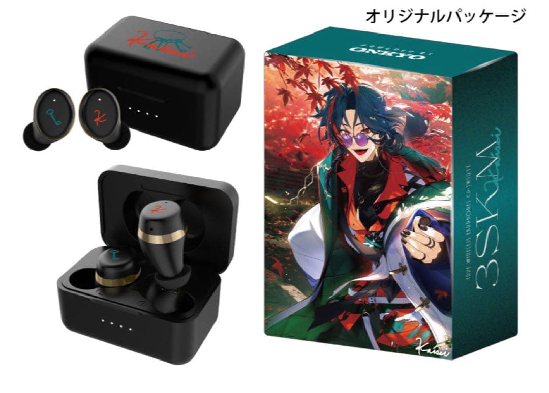 魁星 ワイヤレスイヤホン オンキョー にじさんじ - メルカリ