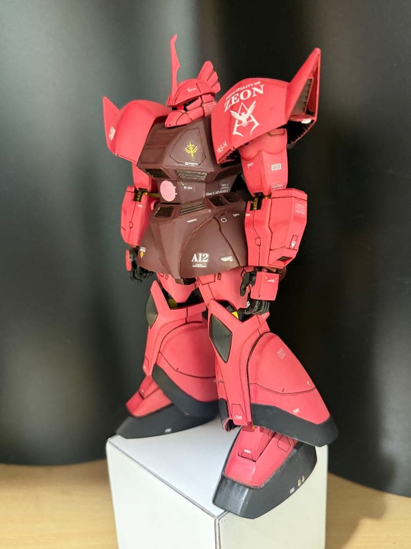 バンダイ ガンダム MGシリーズ 1/100 シャア専用ゲルググ 改造完成品