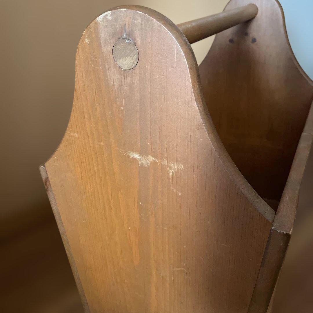 アントステラ　マガジンラック　AUNT STELLA's　収納 雑誌 新聞入れ