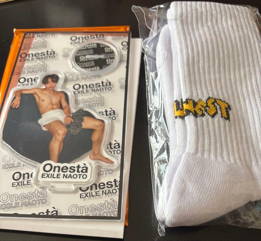 EXILE NAOTO サイン入り色紙とグッズセット - メルカリ