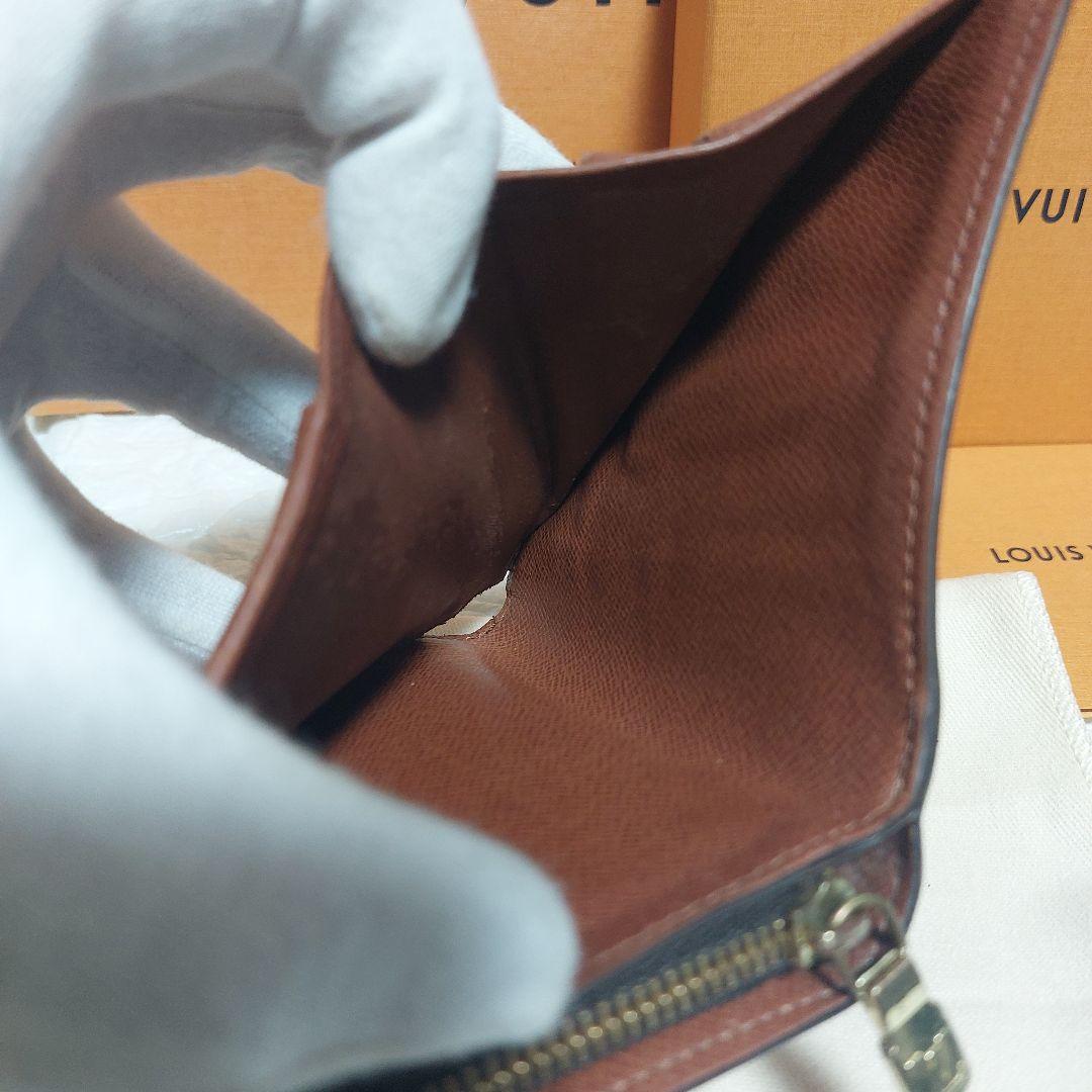 Louis Vuittonルイヴィトン モノグラム コンパクトジップ 二つ折財布
